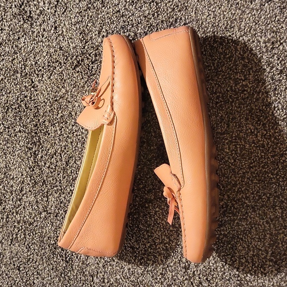 Michael Kors Everett Moccasins in Peach Sz 9.5 - Picture 11 of 11